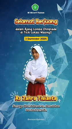 Ucapan Lomba 1 foto