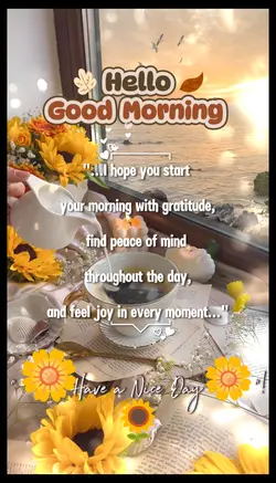 HELLO GOOD MORNING 