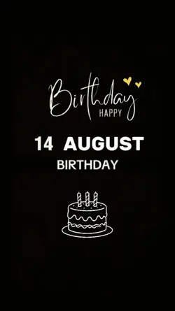 HBD 14 AUGUST 2026