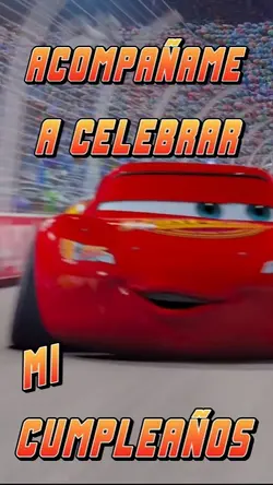 Cars Invitación 