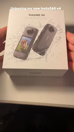 Insta360 unboxin