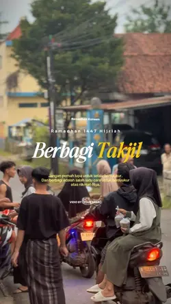 bagi-bagi takjil