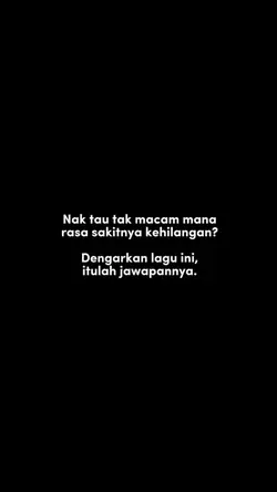 Sakitnya kehilangan