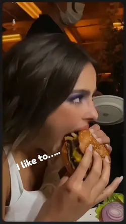 I like to eat