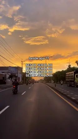 besok sekolah