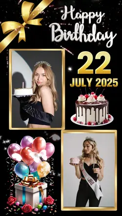 Birthday 22 July