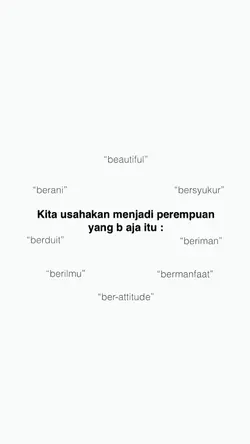 kita usahakan jadi