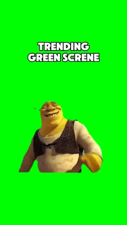 Green screen Shrek