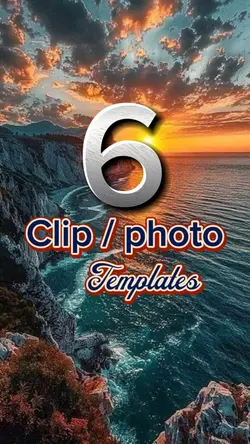 Add 6 clip / photos 