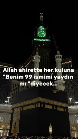 Allah’ın 99 ismi