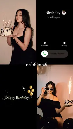birthday is calling