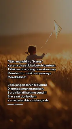 mandiri itu harus