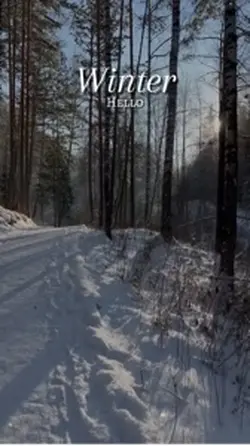 “Winter Vibes only”