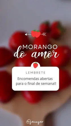 Morango do amor 