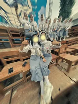 efek 0,5 blur kece 