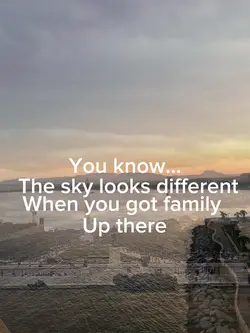 The sky is different