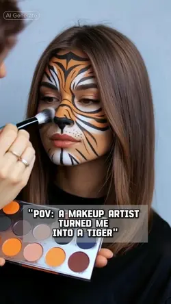 tiger make up