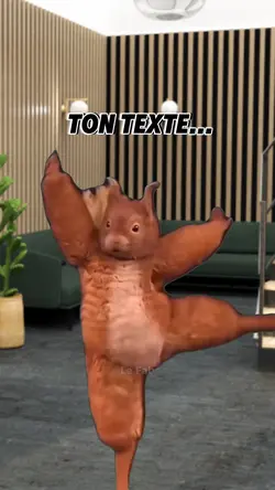 L’écureuil qui danse