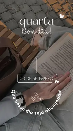 Quarta, 3 de set