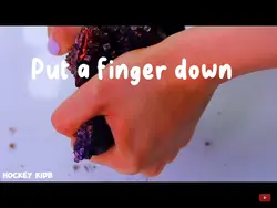 Put a finger down 