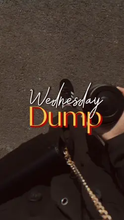 Wednesday Dump