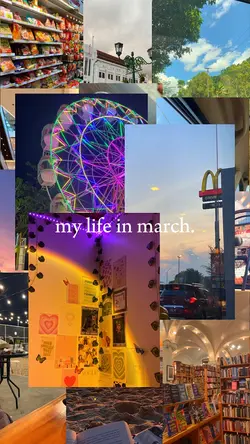 my life in march
