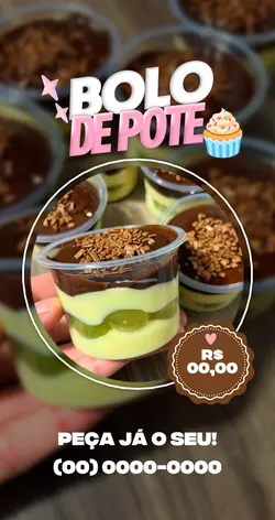 Bolo de pote