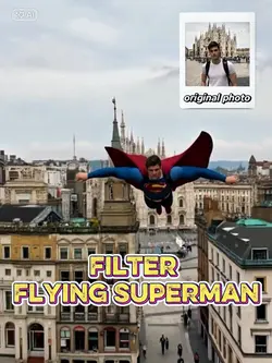 Flying SuperMan
