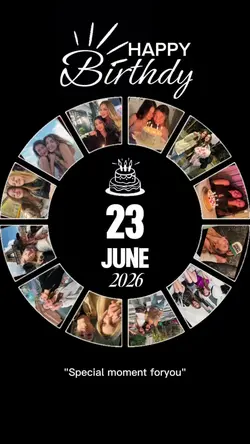 Birthday 23 June