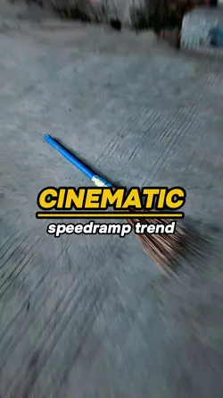 Cinematic speedramp