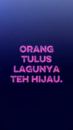 orang tulus lagunya