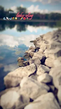 mini lake vlog 