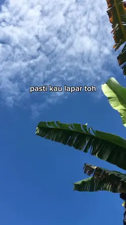 pasti kau lapar toh
