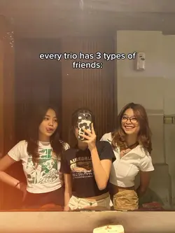 every trio has 3 