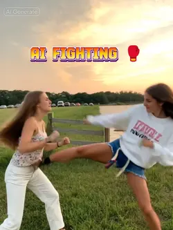 AI FIGHTING SCENE