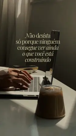 Não desista