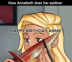 Happy b'day annie