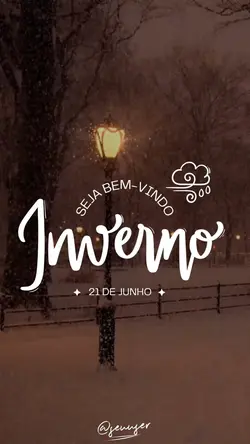 Bem vindo inverno