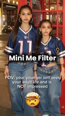 Mini Me Filter 🤯