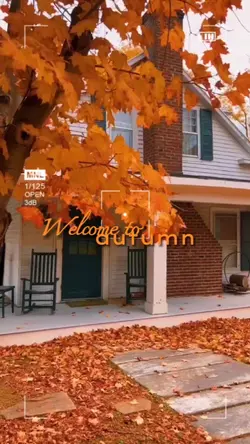 Welcome to autumn