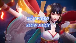mẫu slow motion mượt