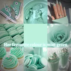 Mint green💚