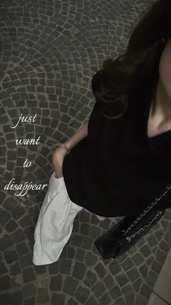 disappear 