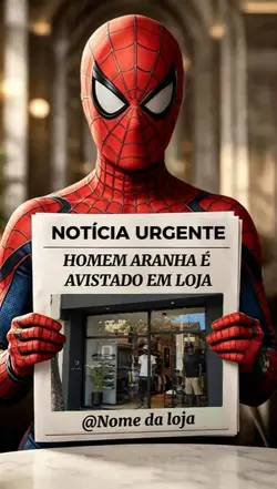 Homem aranha loja