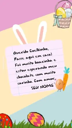 Carta para o coelho
