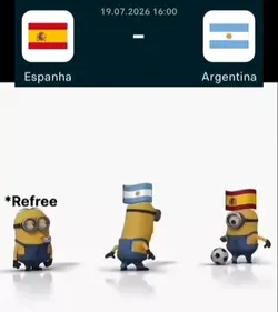 a Espanha e Argentin
