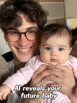 AI reveals baby