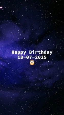birthday 18 July
