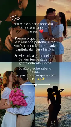 Eu te escolheria