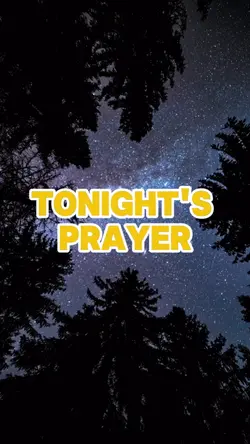 Tonight s prayer
